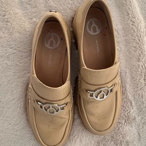 Wishbone Patent Chunky Trendy Shoes